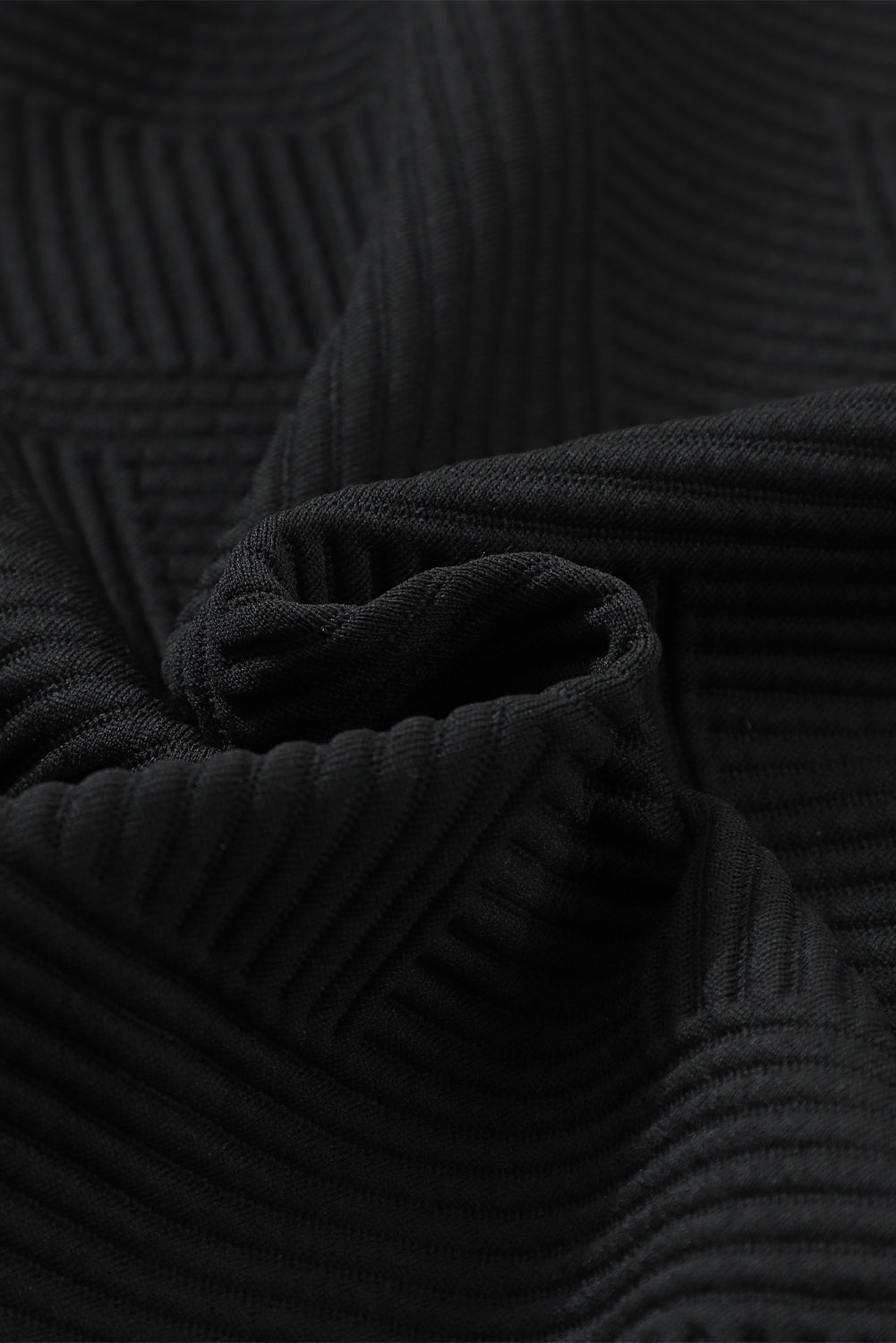 Black Textured Set