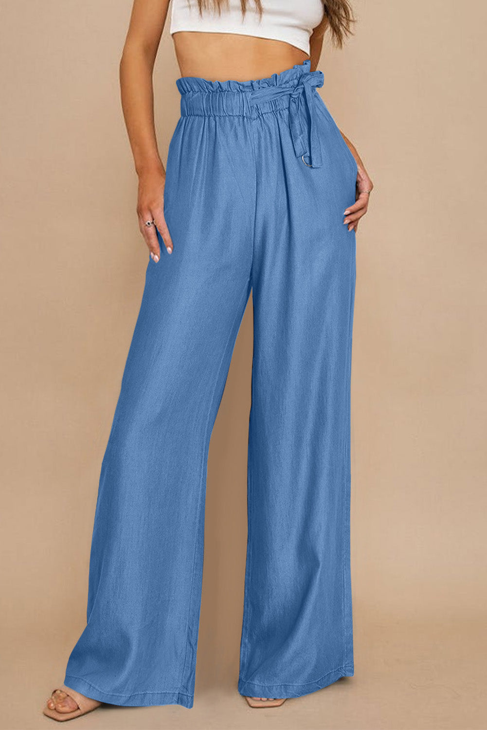 Jeans - Wide Leg Tencel