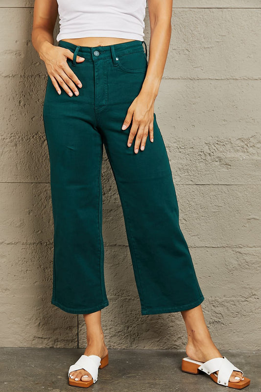 Jeans - "Judy Blue" Tummy Control Cropped