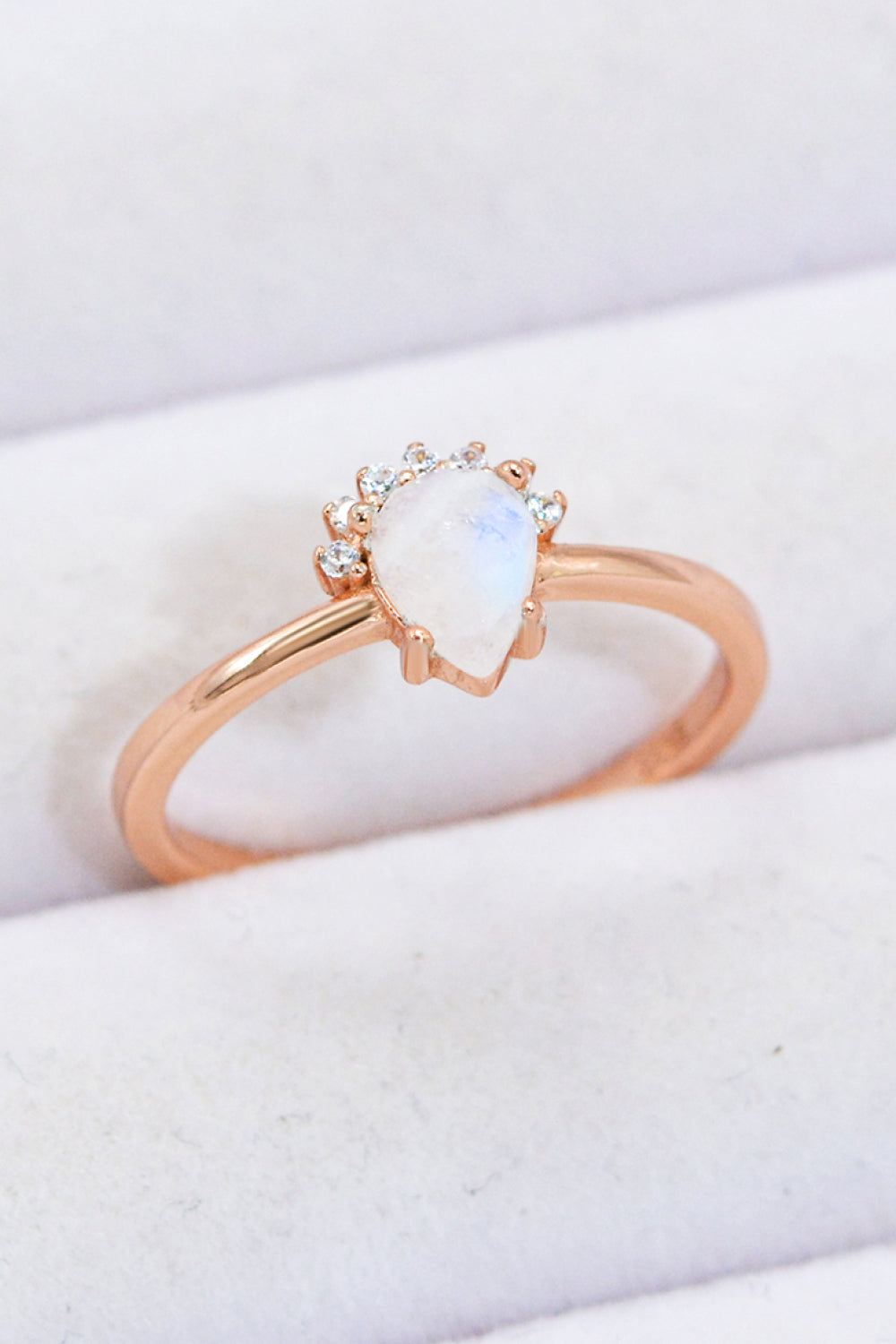 18K Moonstone Ring