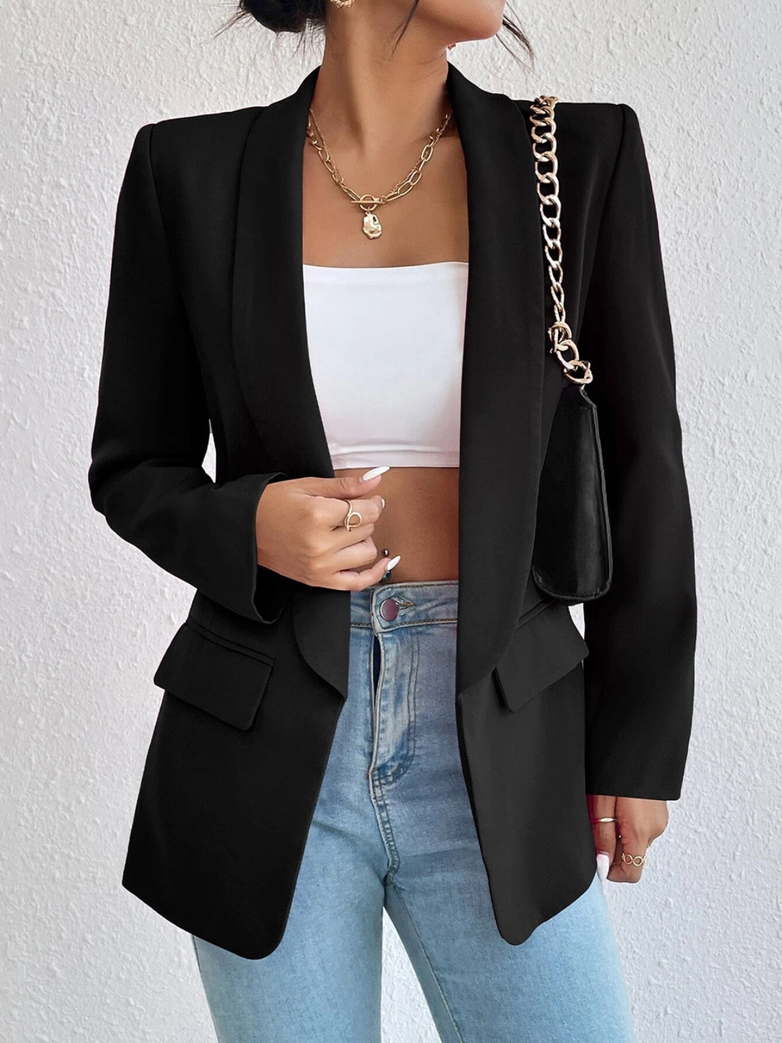 Blazer - Shawl Collar