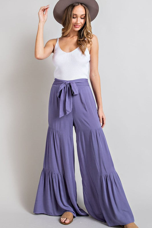 Pants - "EESOME" TIERED WIDE LEG