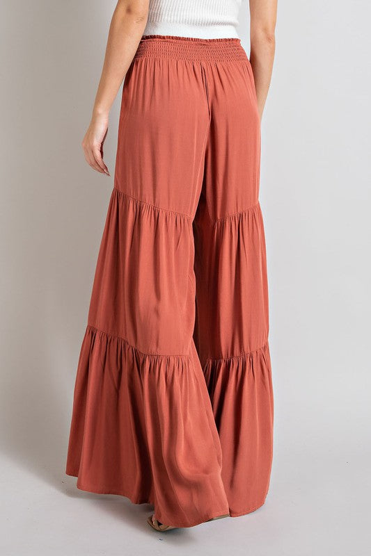 Pants - "EESOME" TIERED WIDE LEG