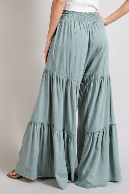 Pants - "EESOME" TIERED WIDE LEG