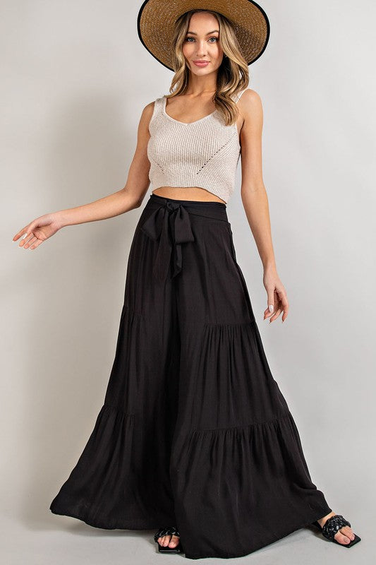 Pants - "EESOME" TIERED WIDE LEG