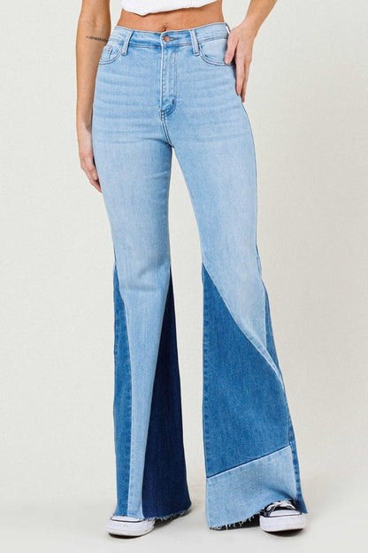 Vibrant MIU Flare Jeans