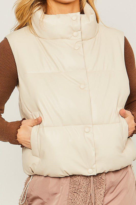 Vest - "Love Tree" Puffer