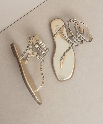 Sandals - "OASIS SOCIETY" Studded Gladiator