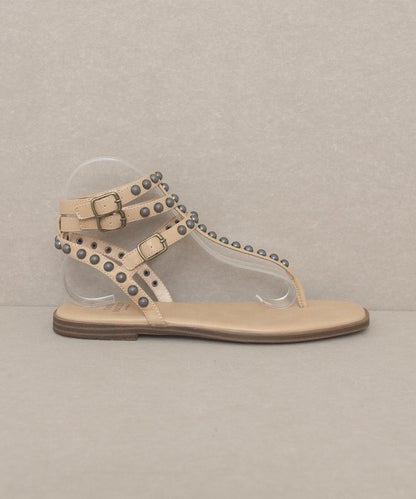 Sandals - "OASIS SOCIETY" Studded Gladiator
