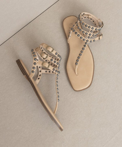 Sandals - "OASIS SOCIETY" Studded Gladiator