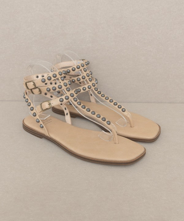 Sandals - "OASIS SOCIETY" Studded Gladiator