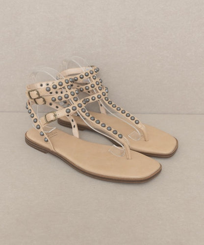 Sandals - "OASIS SOCIETY" Studded Gladiator