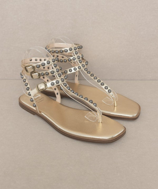 Sandals - "OASIS SOCIETY" Studded Gladiator