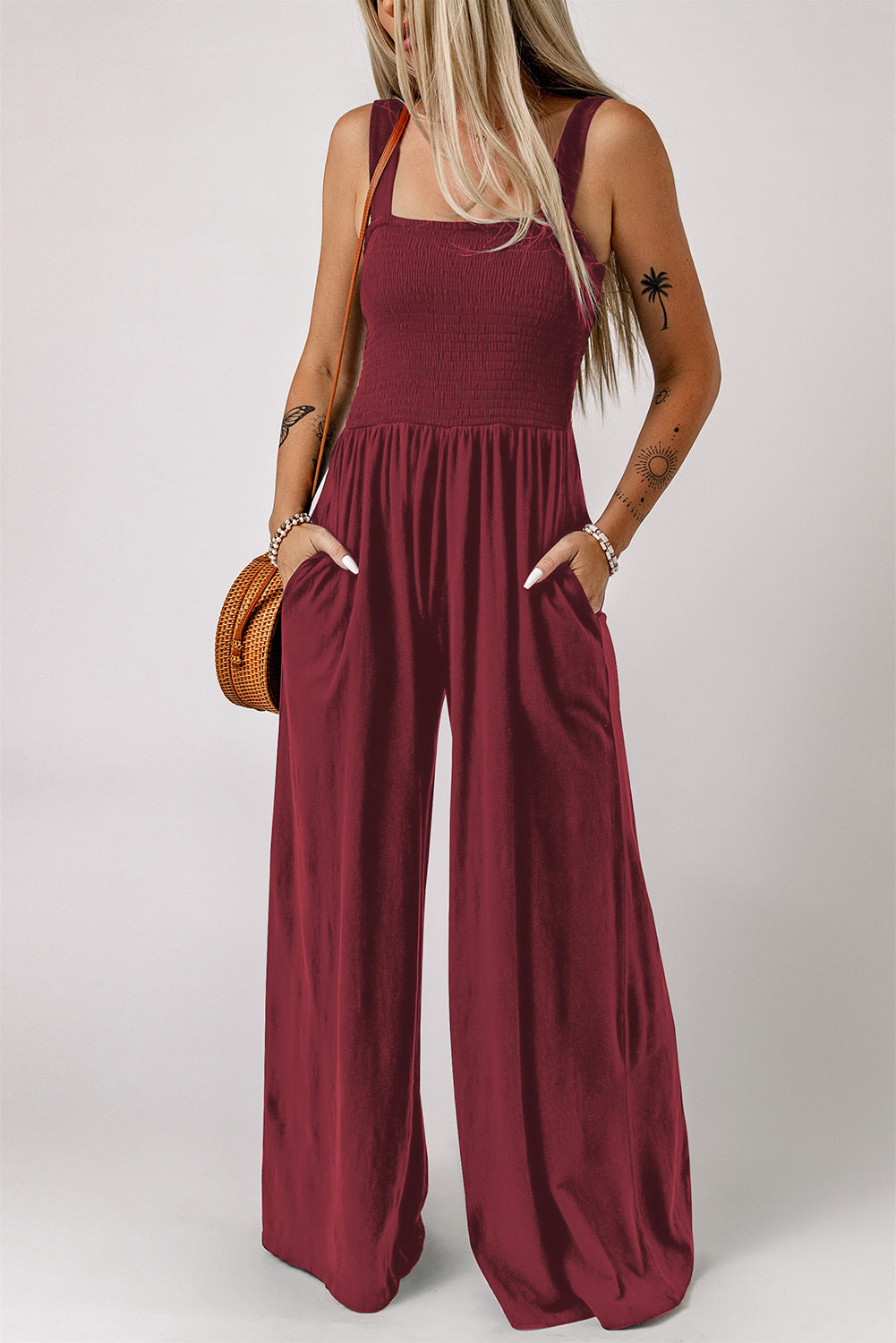 Jumper - Smocked Wide Leg