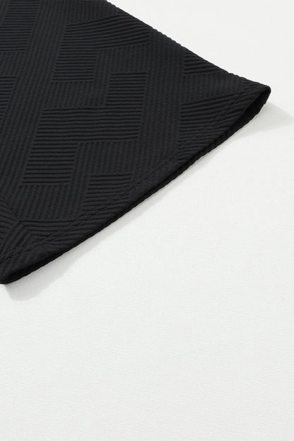 Black Textured Set