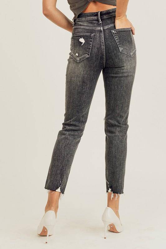 Jeans - "Risen" Relaxed Fit Skinny