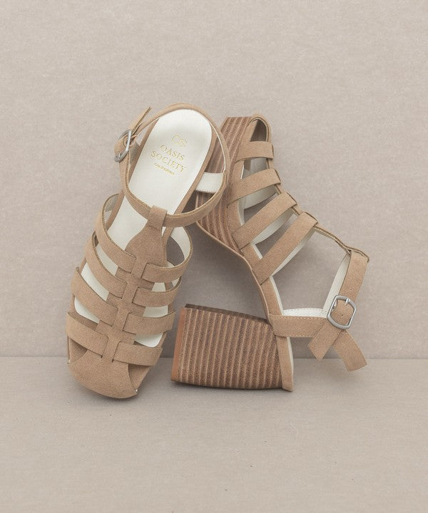 Heels - "OASIS SOCIETY" Gladiator Platform