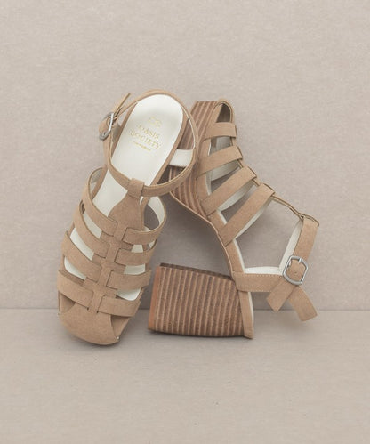 Heels - "OASIS SOCIETY" Gladiator Platform