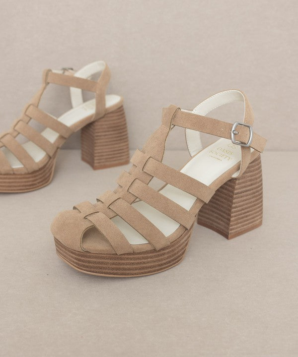 Heels - "OASIS SOCIETY" Gladiator Platform