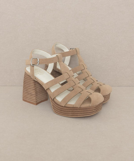 Heels - "OASIS SOCIETY" Gladiator Platform