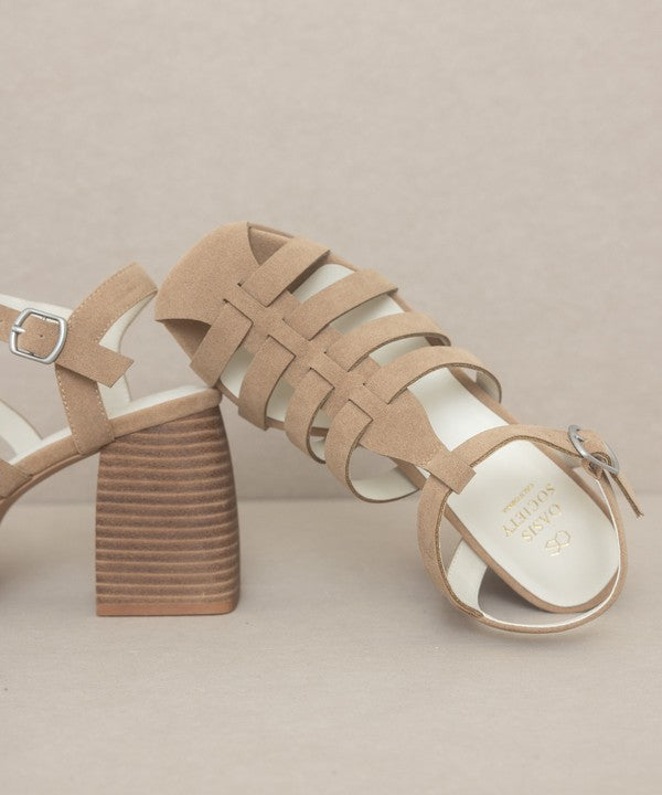 Heels - "OASIS SOCIETY" Gladiator Platform