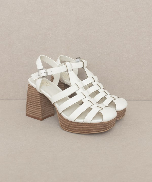 Heels - "OASIS SOCIETY" Gladiator Platform