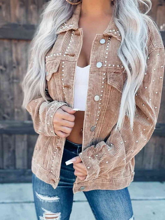 Jacket - Studded Corduroy