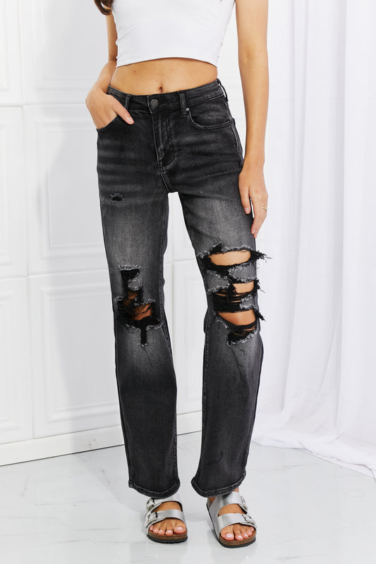RISEN Distressed Loose Fit Jeans