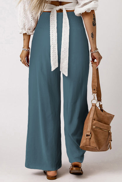 Pants - Smocked Wide Leg