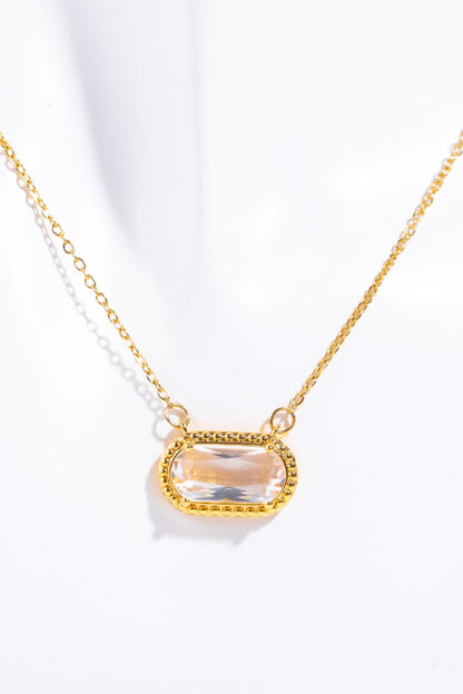 14K Gold Kendra Scott Dupe Necklace