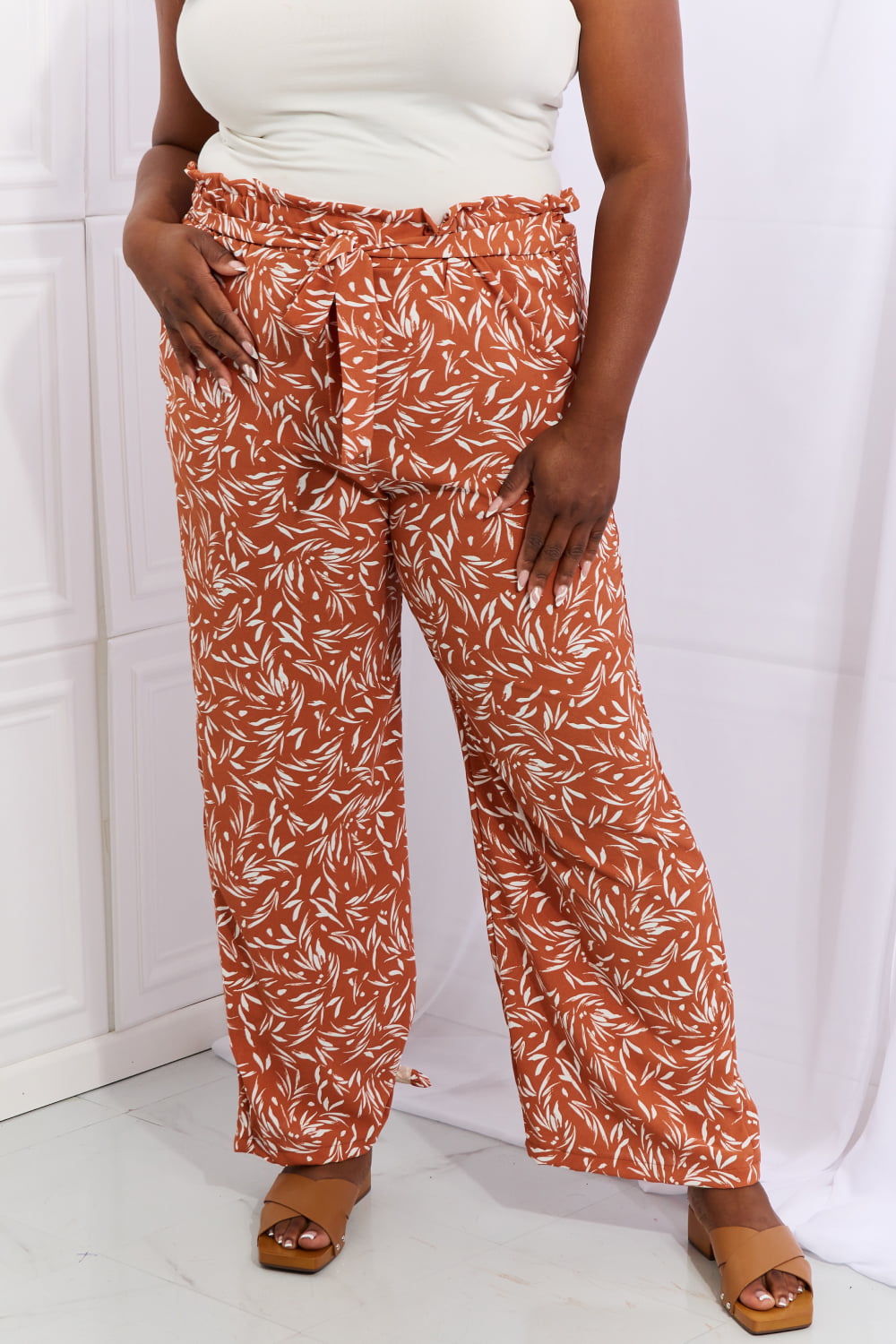 Pants - "Heimish" Geometric Printed