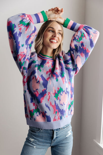 Jodifl - The Abstract Print Sweater