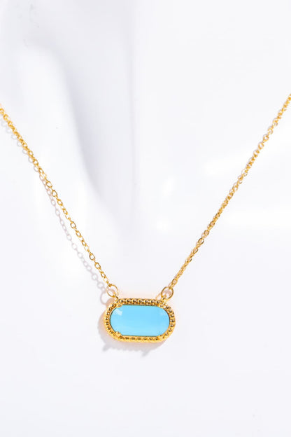 14K Gold Kendra Scott Dupe Necklace